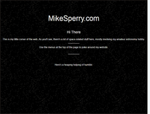 Tablet Screenshot of mikesperry.com